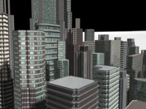 skyscraper cityscape2 3D Model