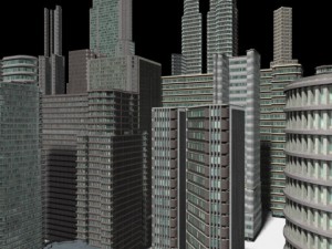 skyscraper cityscape2 3D Model