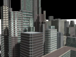 skyscraper cityscape2 3D Model