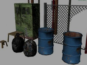 street elements 3D Model