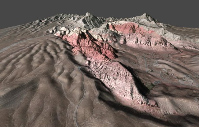 3d models red rock canyon Modello 3D .c4d .max .obj .3ds .fbx .stl .blend 