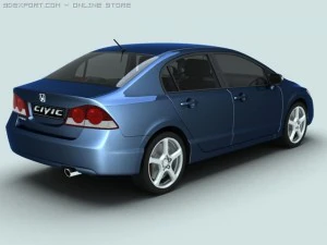 honda civic 3D Model