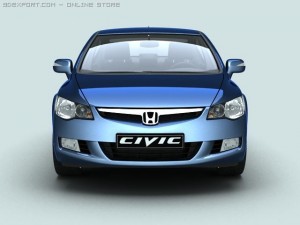 honda civic 3D Model