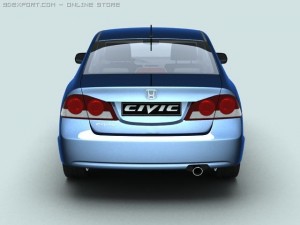 honda civic 3D Model