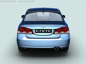 honda civic 3D Model