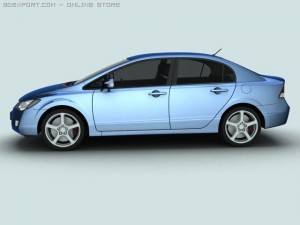 honda civic 3D Model