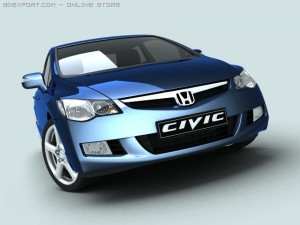 honda civic 3D Model