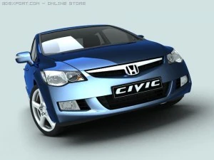 honda civic 3D Model