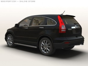 honda crv suv 3D Модель