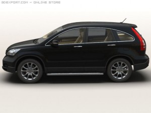 honda crv suv 3D Модель