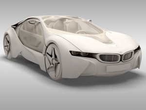 bmw vision efficient dynamics 3Dモデル
