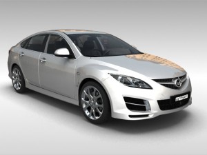 mazda 6 Model 3D