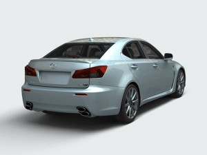 lexus is 3Dモデル