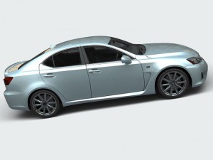 lexus is 3Dモデル