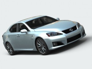 lexus is 3Dモデル