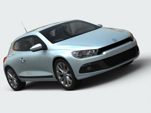volkswagen scirocco 3D Model