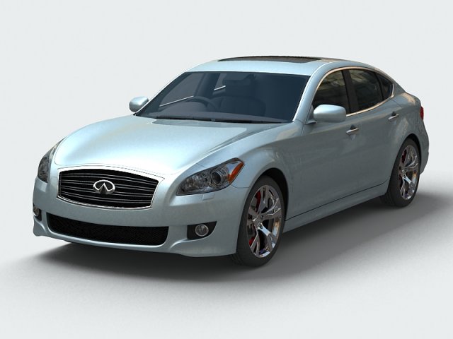 infiniti m56 3D 모델 .c4d .max .obj .3ds .fbx .stl .blend 