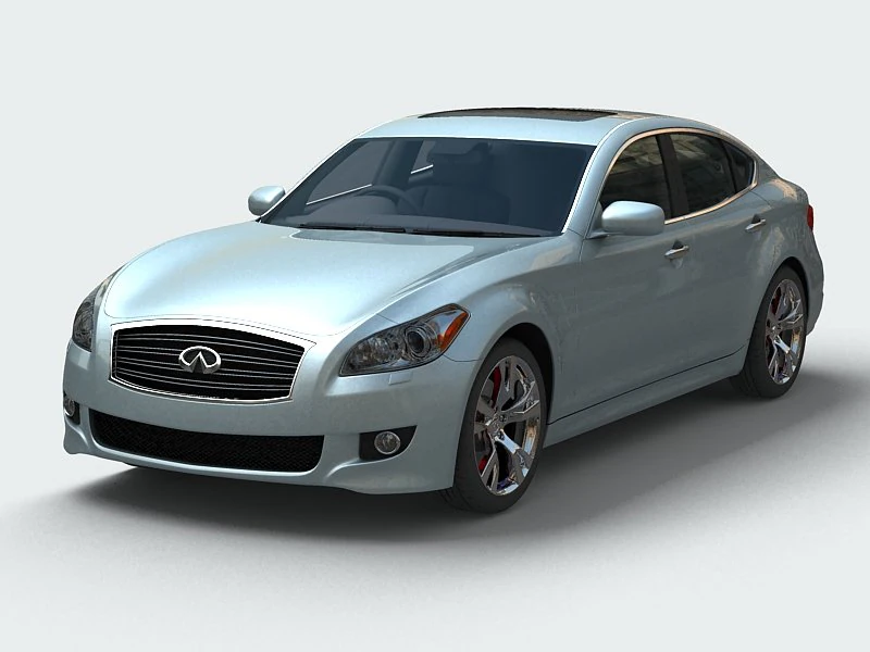 infiniti m56 3D Model .c4d .max .obj .3ds .fbx .stl .blend 