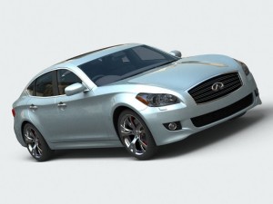 infiniti m56 3D 모델
