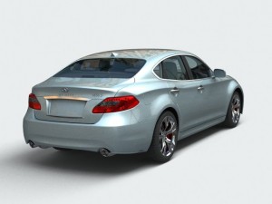 infiniti m56 3D 모델