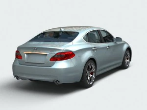 infiniti m56 3D Model