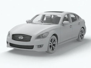 infiniti m56 3D Model