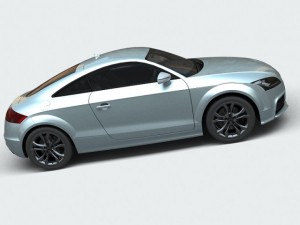 audi tt 3D Модель