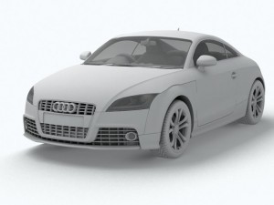 audi tt 3D Модель