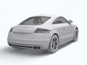 audi tt 3D Модель