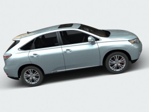 lexus rx 450 h Model 3D
