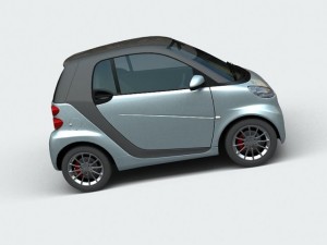smart car Modelo 3D