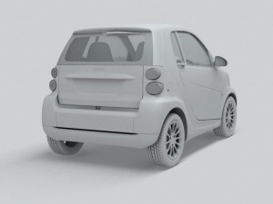 smart car Modelo 3D