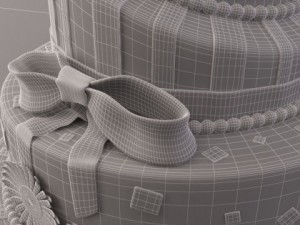 birthday cake Modelo 3D