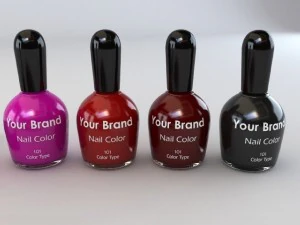 collection de maquillage cosm&eacute;tiques Modèle 3D