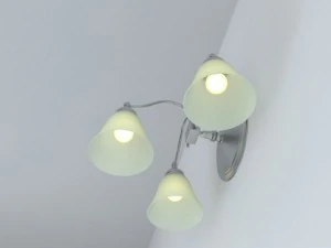 wall light fixture 3D Model