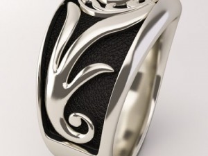 gothic ring 3D-Modell