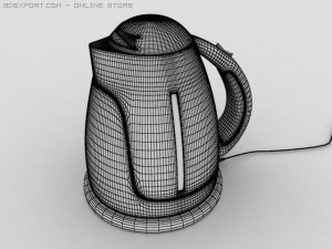 teapot 3D-Modell