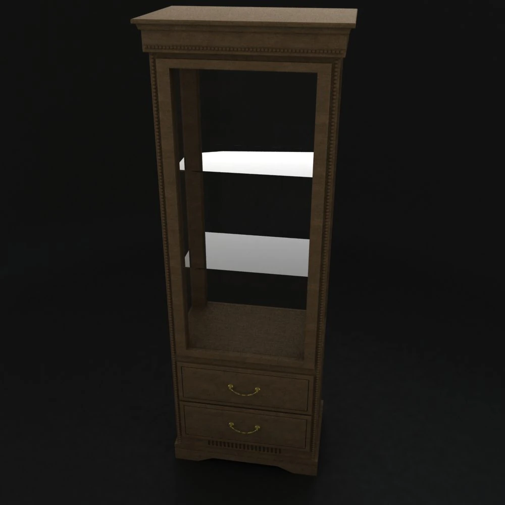 cabinet 3D Model .c4d .max .obj .3ds .fbx .stl .blend 
