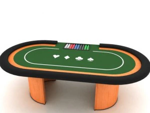 tavolo da poker Modello 3D
