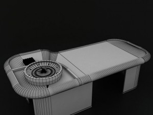 roulete table 3D Модель