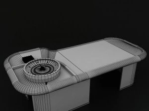 roulete table 3D Model