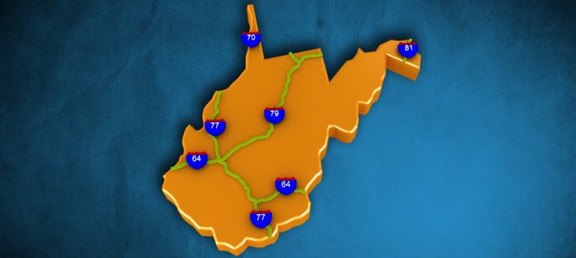 usa states 3D Модель .c4d .max .obj .3ds .fbx .stl .blend 