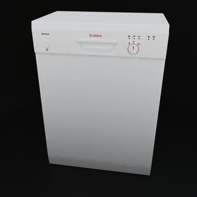 bosh dishwasher Modèle 3D .c4d .max .obj .3ds .fbx .stl .blend 