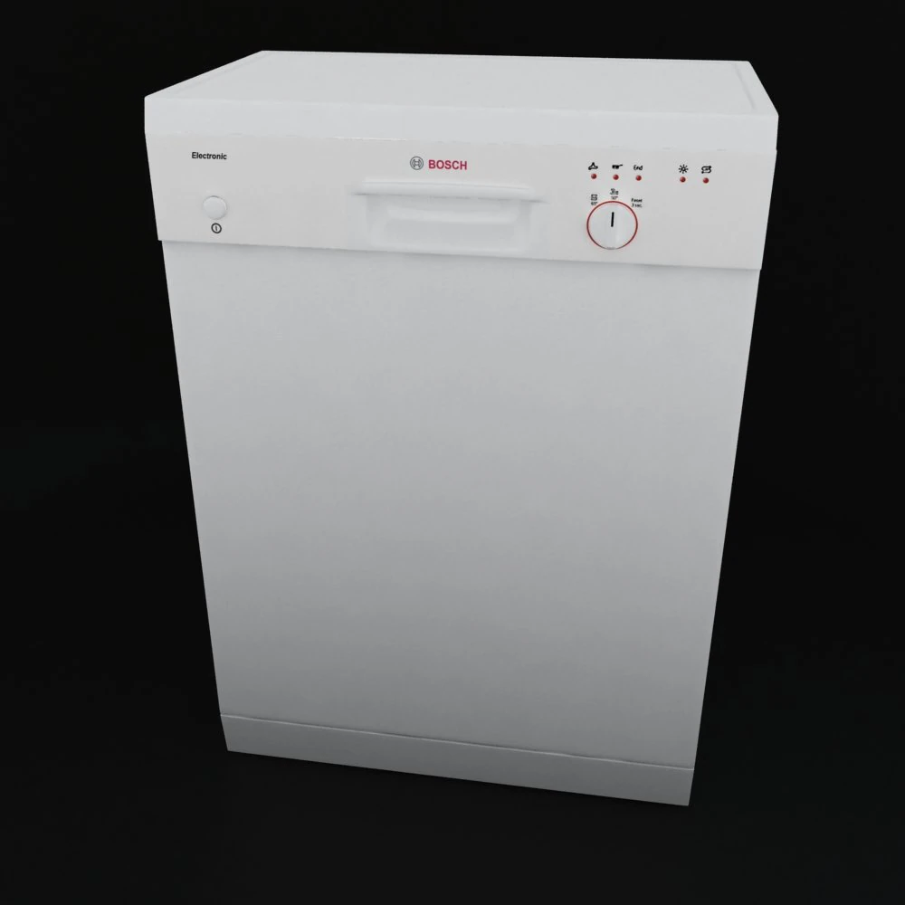 ボッシュ食器洗い機 3Dモデル .c4d .max .obj .3ds .fbx .stl .blend 