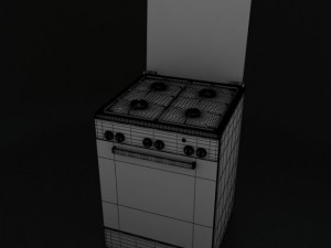 bosh gas stove Modèle 3D
