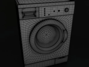 bosch &ccedil;amaşır makinesi 3D Model