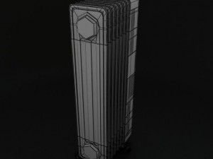 oil radiator 3Dモデル
