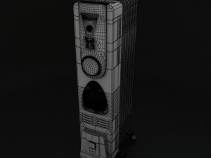 oil radiator 3Dモデル