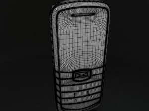 cell phone samsung e1081 Modèle 3D