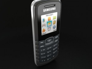 cell phone samsung e1081 Modèle 3D